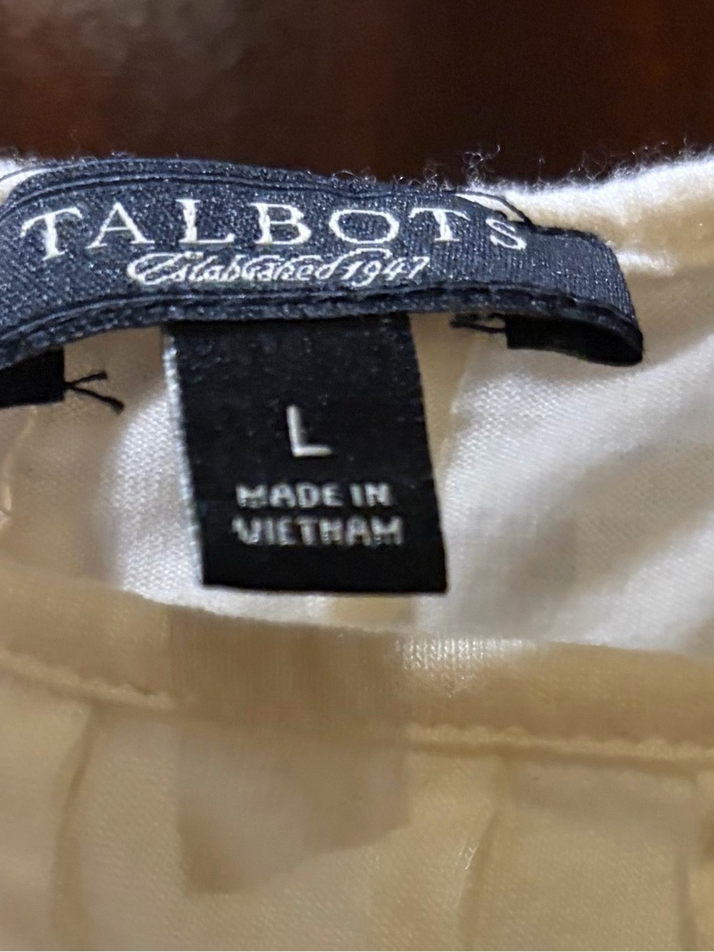 Talbots Cream Ribbed Cardigan and Tank Set - Picture 2 of 4